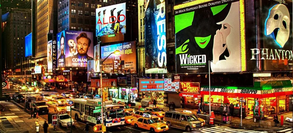 New York Broadway For 2