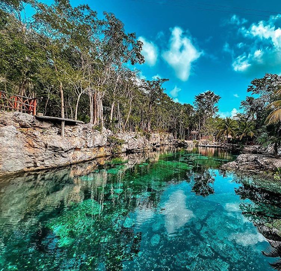 Jungle Lux in Turquoise Tulum for 4
