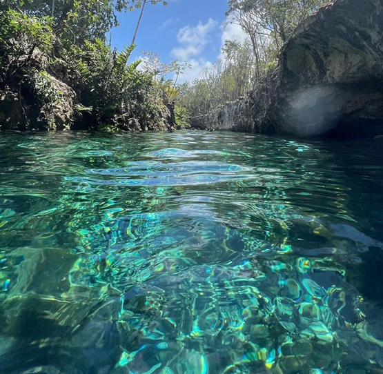 Jungle Lux in Turquoise Tulum for 4