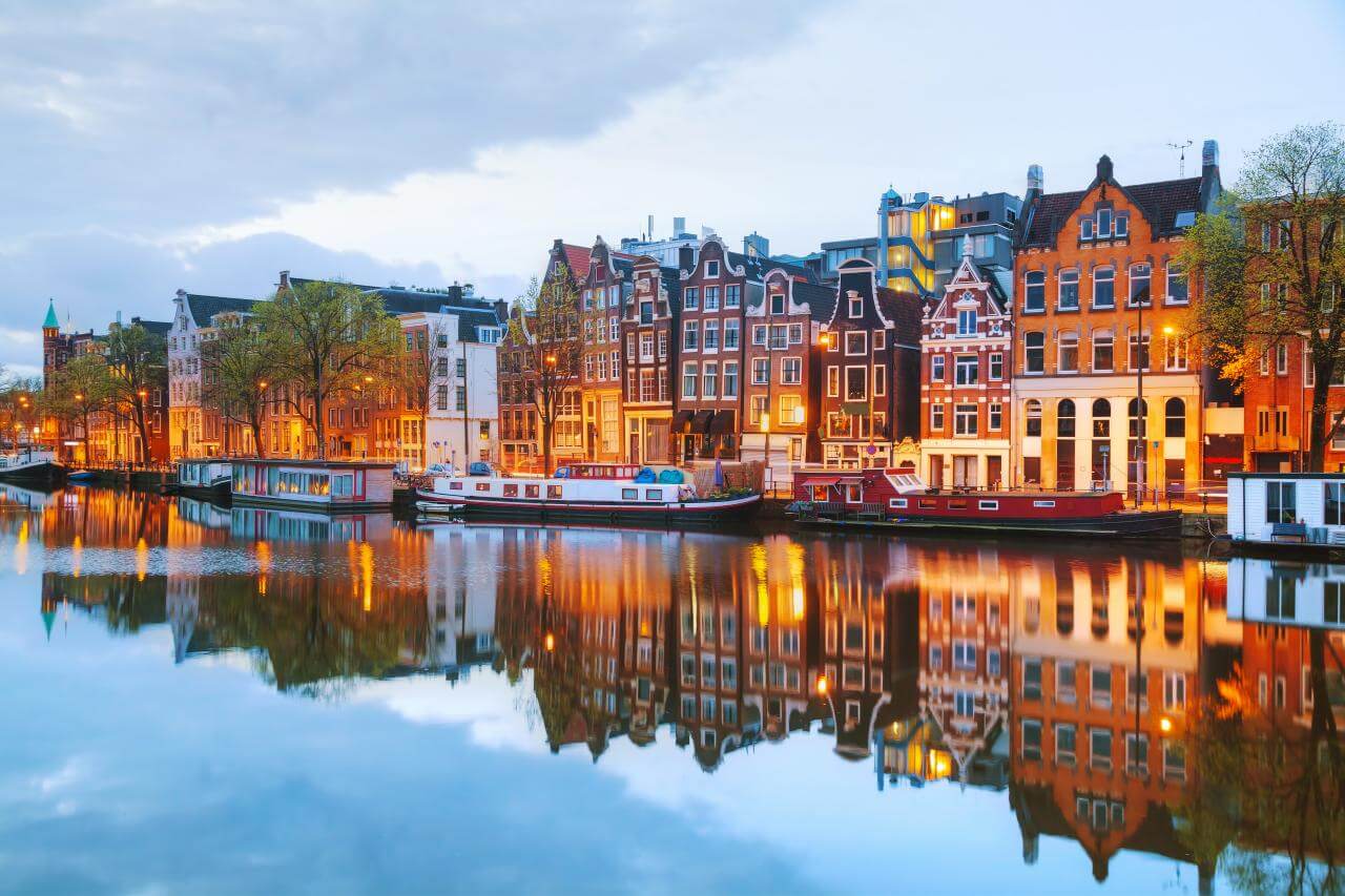 Biking Amsterdam for 2